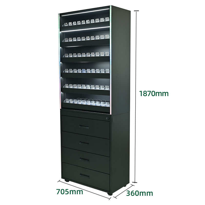 LED跑马灯亚克力展示台商店彩妆电子数码产品摆台亚克力展示架