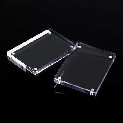Acrylic Picture Photo Frame Magnetic Photocard Holder Poster