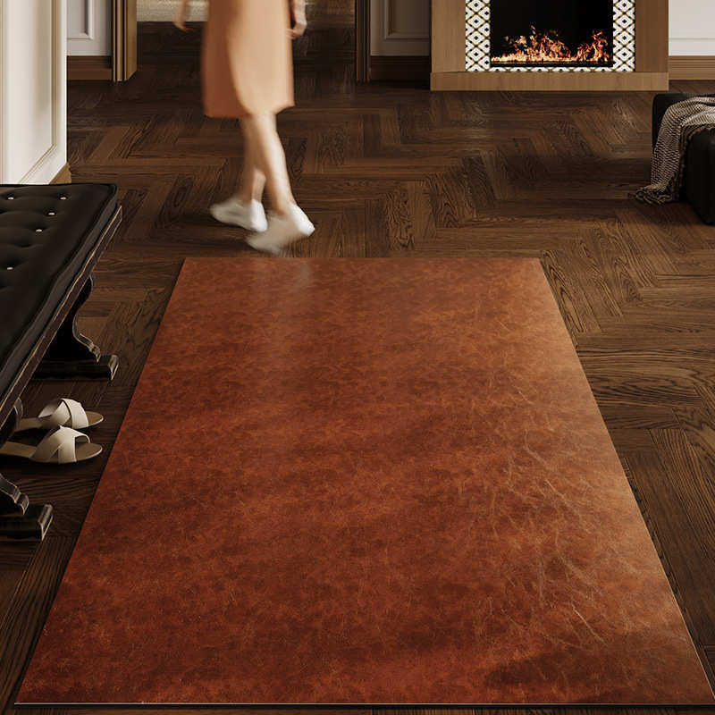 老钱风生态皮革入户门地垫防水免洗可裁剪脚垫防滑门厅地毯进门垫,居家布艺,家用脚垫,淘宝优惠券,粉丝福利购,淘宝优惠卷