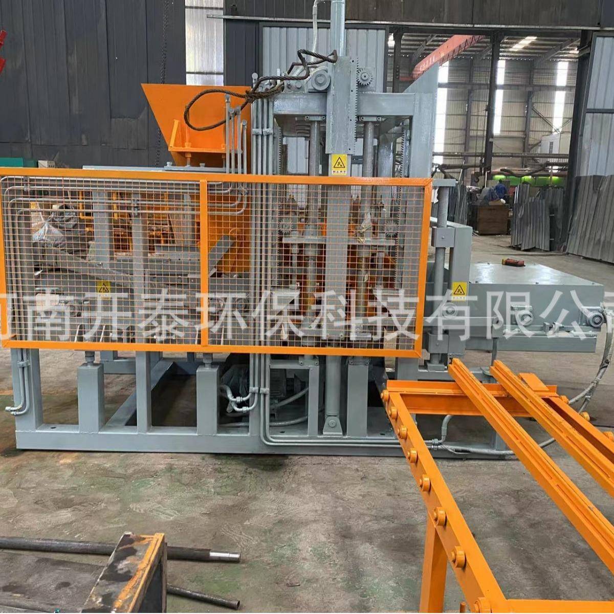新型4-15全自动液压砖机马路砖草坪砖垫块机免烧砖机出口砖机