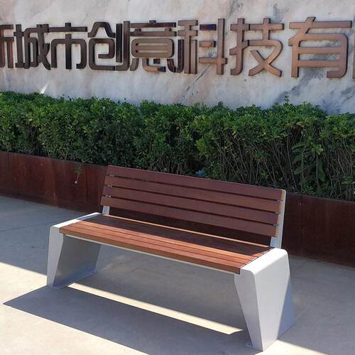 户外长凳 景观坐凳 室外椅 金属休闲凳 商场休息座椅