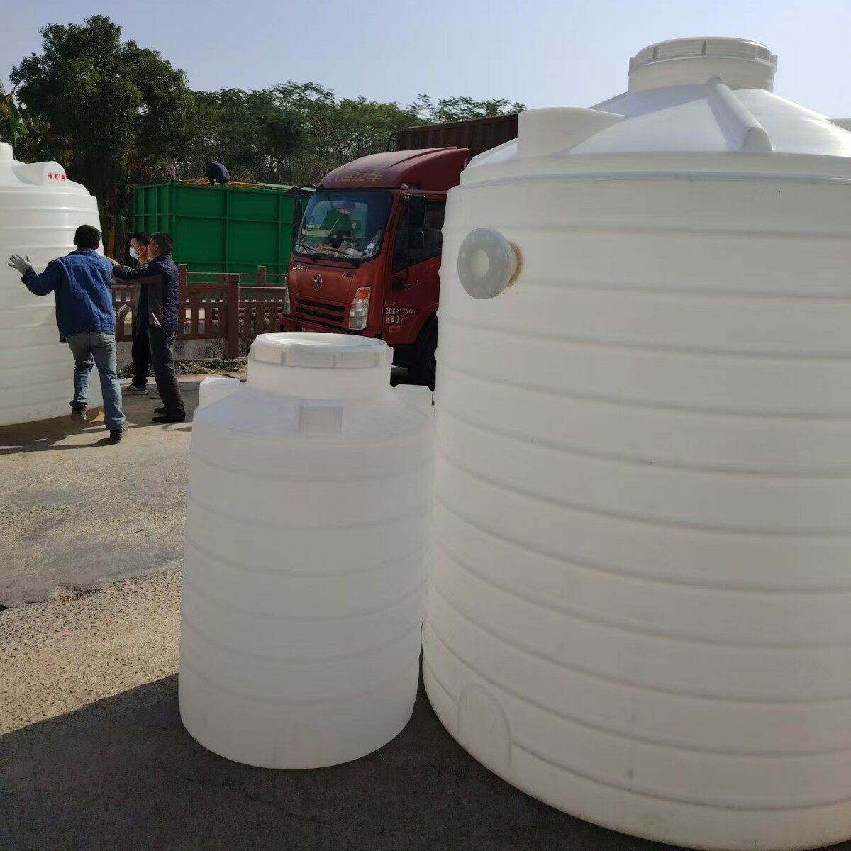 5000L生活饮用水循环过滤罐5吨8吨10吨20T污水处理搅拌桶塑胶水塔