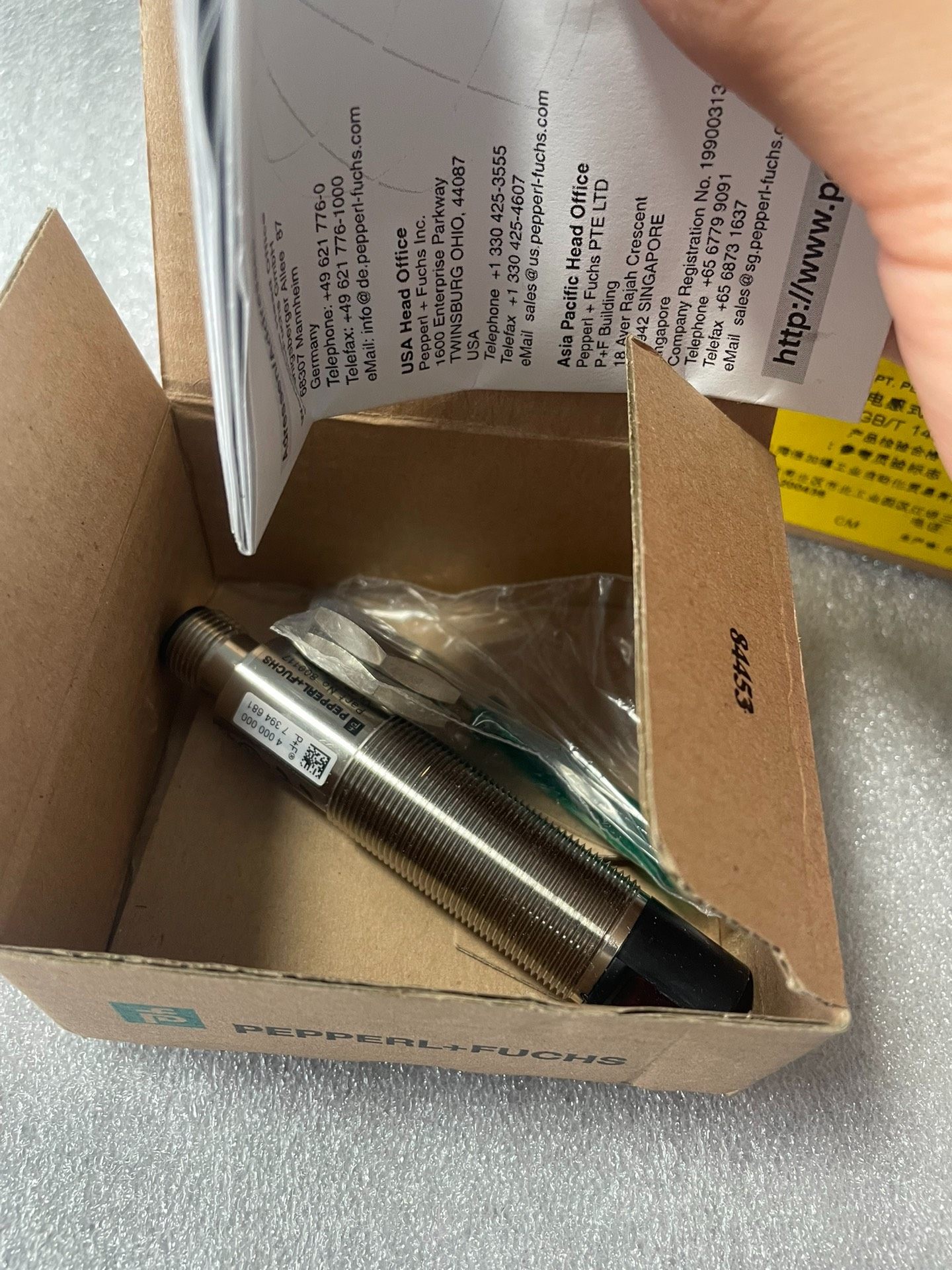 倍加福VL18-54-MS/40a/118/128，现货两只