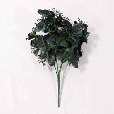 仿真把束婚庆田园装饰把花长枝人造花塑料家具插花摆件花草把束
