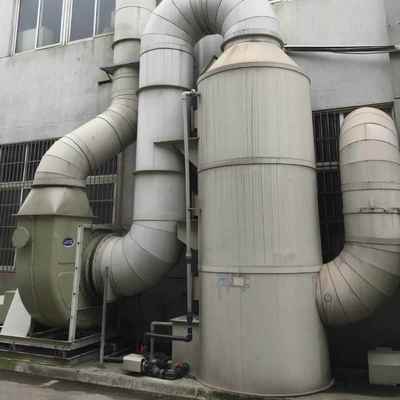 新款PP废气净化塔酸雾吸收塔喷漆废气净化塔石墨粉尘吸收塔
