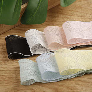 花草帽鲜花装 鞋 饰蝴蝶结diy发饰材印花纱织带 服装 镂空蕾丝雪纱带
