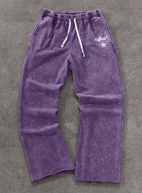 Long Pants Comfortable Elastic Waistband Casual Daily Wear