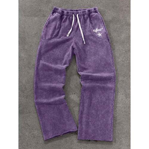 Long Pants Comfortable Elastic Waistband Casual Daily Wear