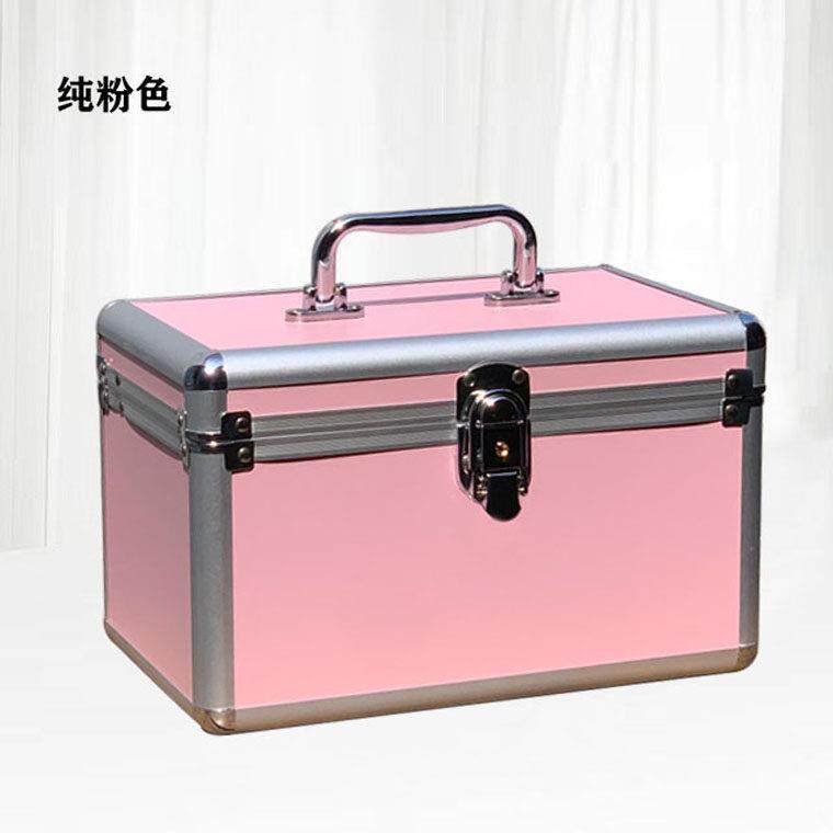双层手提化妆箱采耳足疗技师工具箱KTV公主包美容美甲美发收纳箱