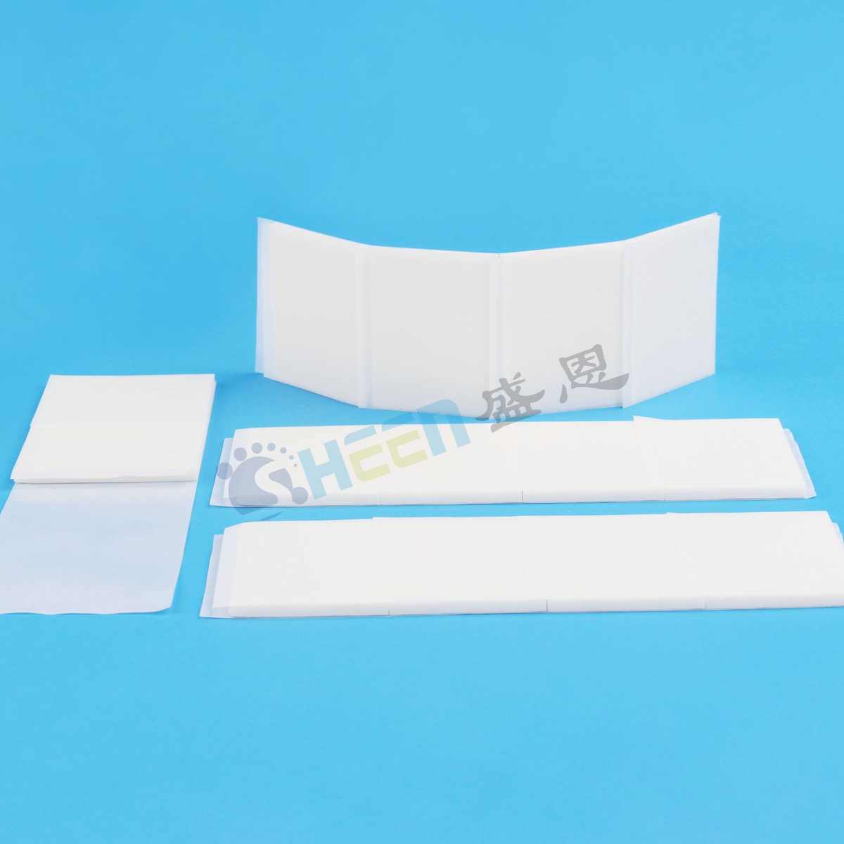 盛恩无硅导热片非硅导热垫耐高温电绝缘阻燃丙烯酸酯无硅油析出