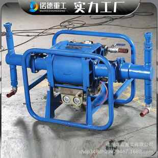 防爆煤安气动压力泵2ZBQ矿用气动注浆泵双缸水泥输送泵输送柱塞泵