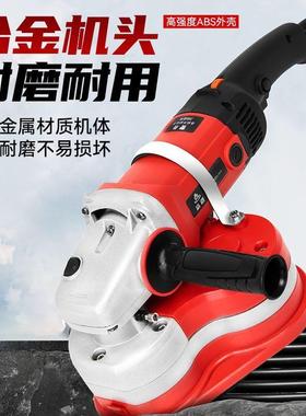 手持磨三头打机功能无尘多CD651580墙面型粗刨机水泥混凝小土地面