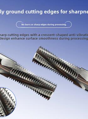 螺纹铣刀55度角G牙单牙RC1/43/8G1/2G3/G4铣牙刀合金钢英制螺纹刀