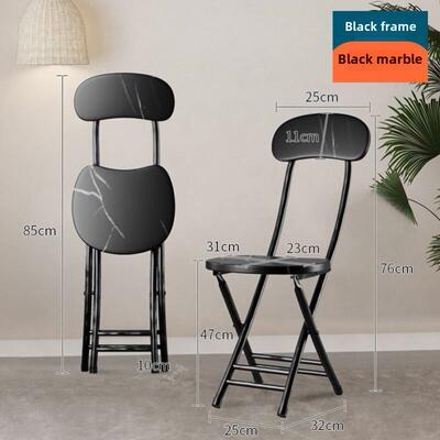 Folding chair,dining chair.Portable leisure folding stool sp
