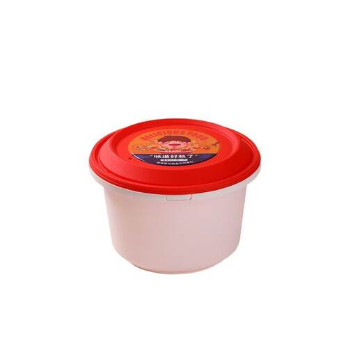 一次性餐盒圆形打包盒加厚透明长方形饭盒塑料碗筷食品级汤碗带盖