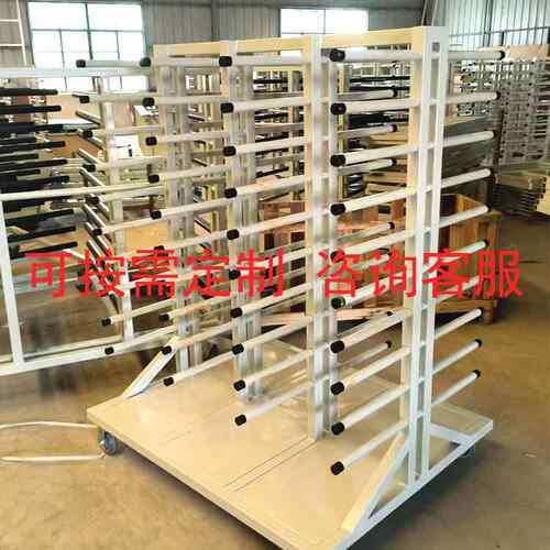 烤265漆晾胶转架推拉移动干燥台多油层晾板架家漆货架具门板晾干