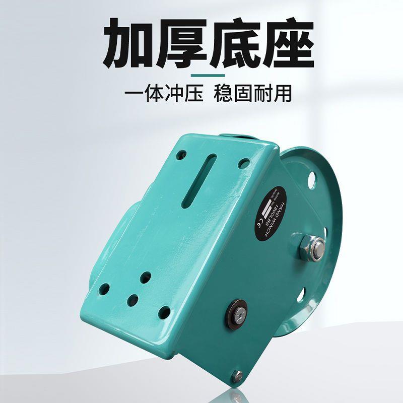 手摇绞盘家用小型吊机双向自锁手动绞车卷扬机手摇牵引葫芦带煞车