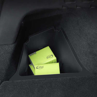 适用特斯拉model3/Y后备箱收纳箱毛豆丫侧边收纳盒tesla焕新版3储