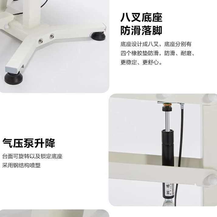 宠物美容桌狗狗美容台中小型液压升降桌宠物店猫咪旋转清洁气压桌