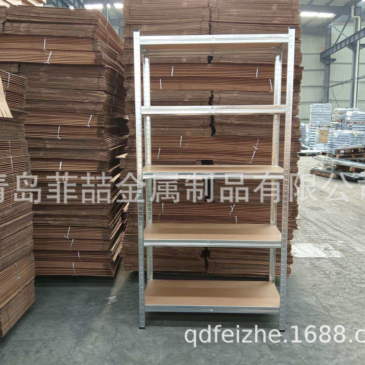 厂家直销 5层无螺丝超市仓储工厂货架家用收纳架书架