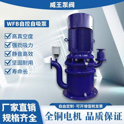 立式自吸泵包退换无密封无泄漏食品新款防爆自吸泵80WFB-F