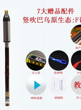 正品巴乌竖乌吹降b调c调吹巴紫g调f调学生成人初学者横入门竹巴乌