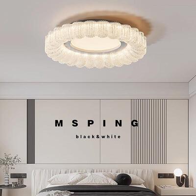 意极简卧室吸顶灯房现感代简约高级房间MSP05479灯全光谱护眼主卧