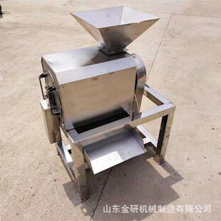 多功能黄皮果去皮打浆机 苹果青梨螺旋挤汁机 不锈钢豆沙加工设备