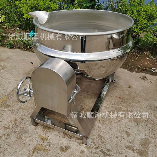 厂家直销西安肉燃气夹层卤 甲醇燃烧器煮蒸锅 XLB锅节能型