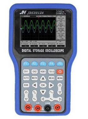 金涵手持示波器50M双通道JDS3022E示波表3022A带万用表30兆3012A