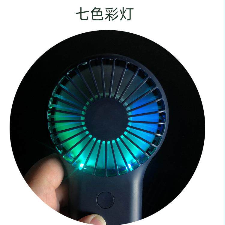 新款直销迷你登山扣挂钩学生USB充电手持小风扇 乐悠扣便携式户外