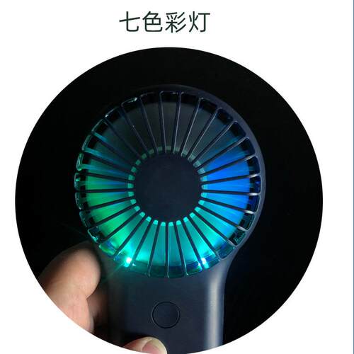 新款直销迷你登山扣挂钩学生USB充电手持小风扇 乐悠扣便携式户外