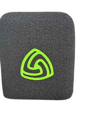 莱维特方麦240pro海绵套防尘绵防喷棉防喷网带logo标志lct249黑色