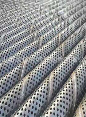 滤水管降水井管筛管螺旋桥式滤水管孔式滤水管400600800