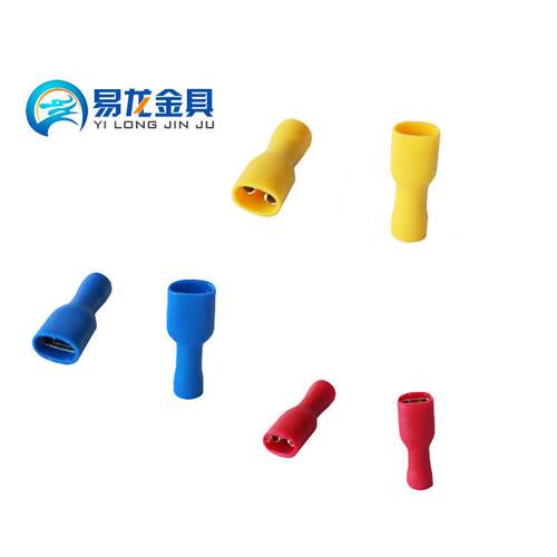 母全绝缘接头FDFD2-110冷压2.8插簧压着接线接头线耳压头连接器