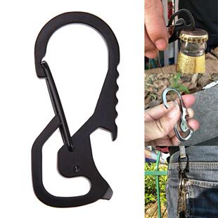 Carabiner Keychain Hook Outdoor Stainless Steel Carabiner Ca