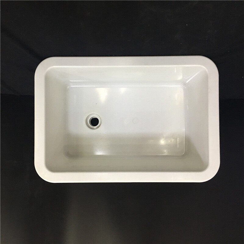 长方形水槽厂家白色人造石面盆洗手盆老式家用加厚阳台槽洗碗盆