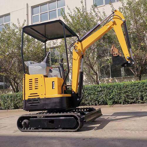 全新果园小型挖掘机挖土挖沟农用迷你钩机工程小型履带式挖掘机