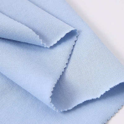 单面克棉40春夏校服标校支190丝布盖220g学生平纹31888面料32s汗