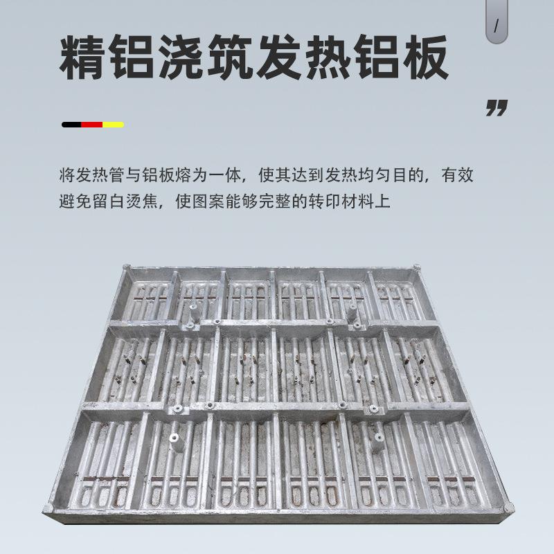 小型龙门气动双工位抽拉热转印机平板服装锦旗抱枕压烫机印花机