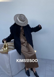 klmsoosoo原创设计品牌，2024高级感阔形西装外套气质大牌港风女装