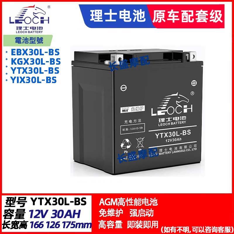 12V30ah庞巴迪摩托艇RXP255 260 RXT X260 300 230 GTX电瓶蓄电池