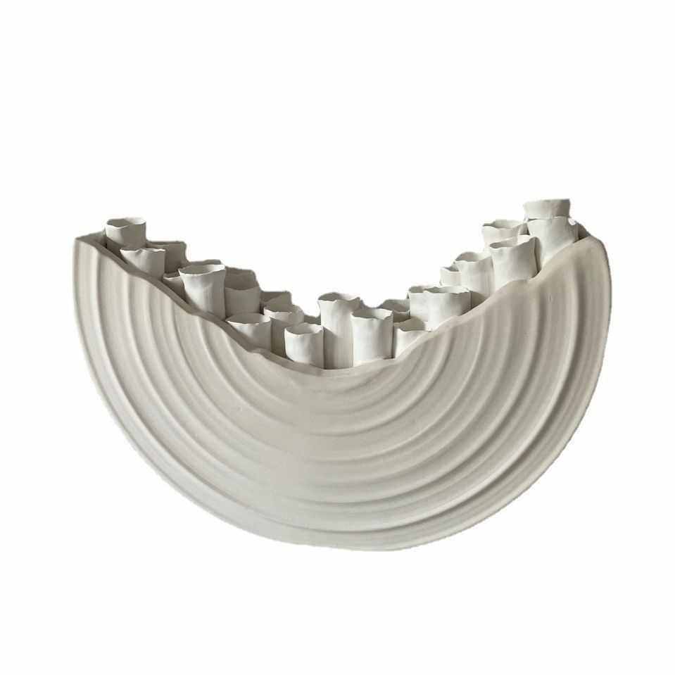 现代简约手工陶瓷花瓶创意插花摆件饰品居家样板房酒店桌面装饰品,家居饰品,花瓶,淘宝优惠券,粉丝福利购,淘宝优惠卷