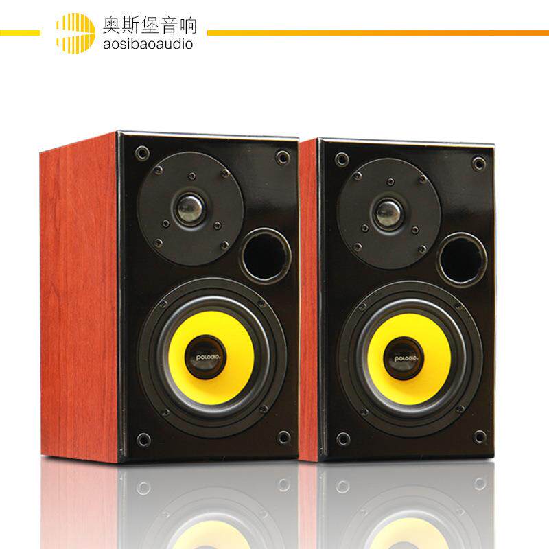 SP502 5寸发烧书架无源音箱hifi 家庭木质音响 2.0对箱家用