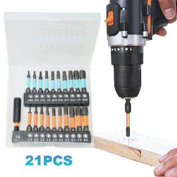 21Pcs Allen Wrench Drill Bit Multi-Function Impact Driver