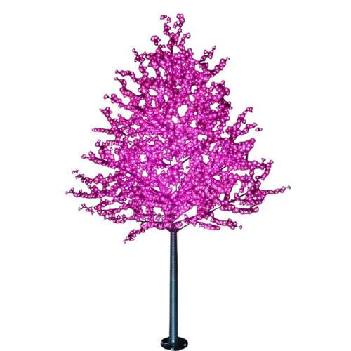 市政景区铁杆LED樱花树灯定制金景区大型景观发光樱花树工程亮化