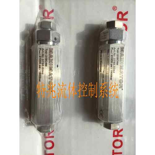 德国进口MAXIMATOR不锈钢单向阀球型密封止回阀15BC4P6P8P