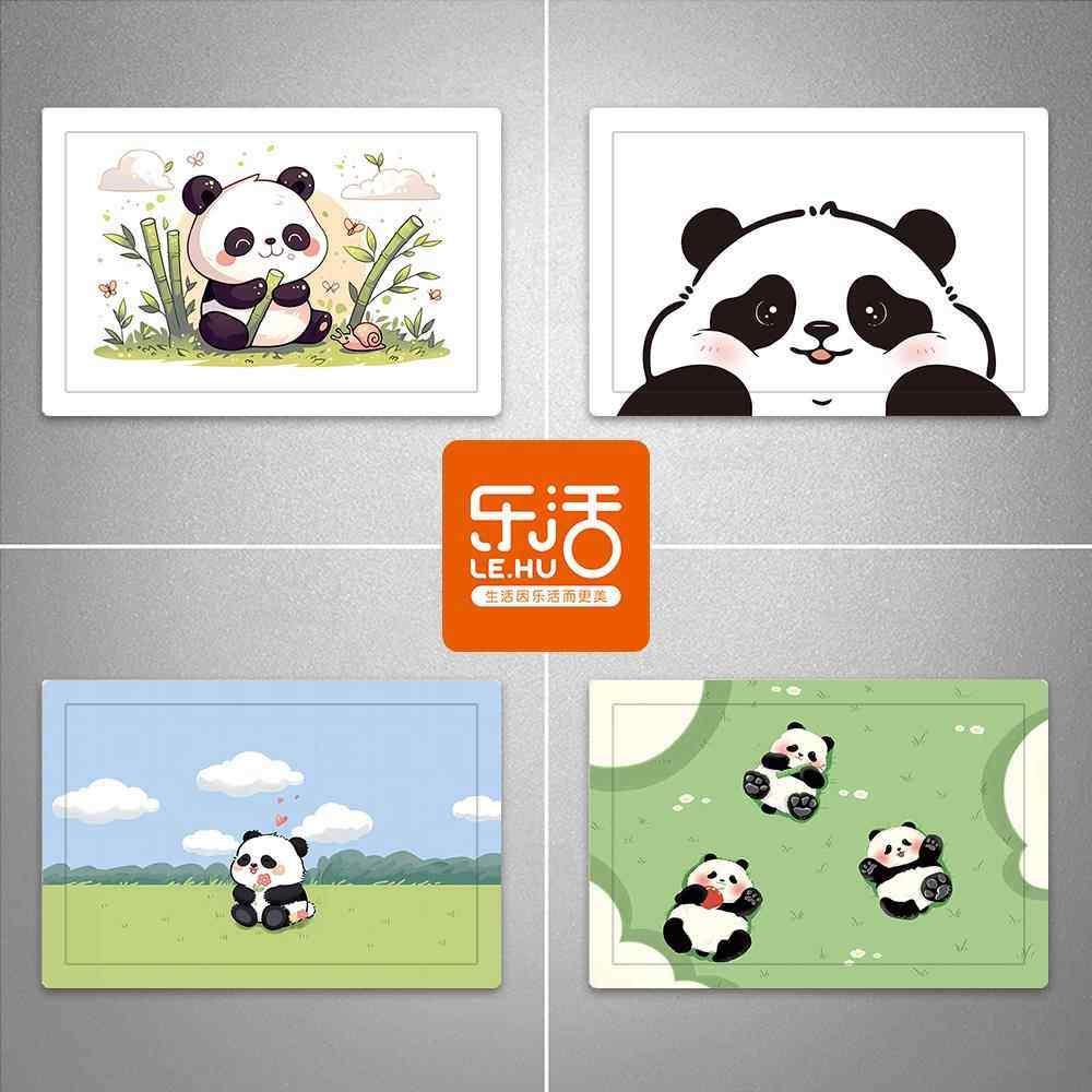 防水自粘定制熊猫简约电表箱贴充电桩遮丑贴画防水diy瓷砖墙贴,家居饰品,软装墙贴,淘宝优惠券,粉丝福利购,淘宝优惠卷