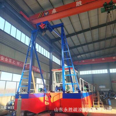 射吸式吸沙船出/口抽沙船水库河道挖泥清淤船射吸船