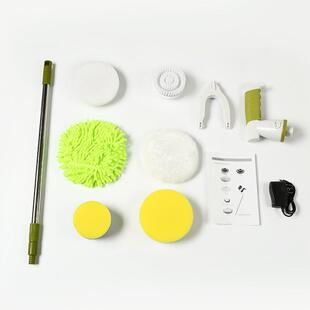 无线电动K 家用动清 128刷旋电转拖电把手持充旋转电动清洁刷套装